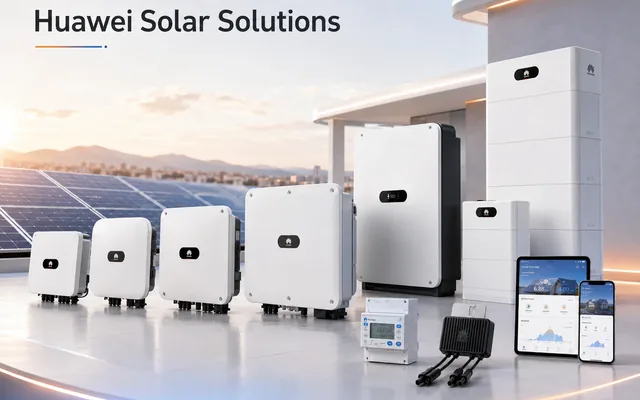 Huawei Solar Maroc – Onduleurs SUN2000, Solutions Hybrides & Photovoltaïques