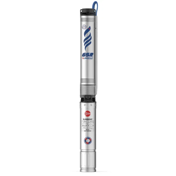 Pompe immergée Pedrollo 6SR12 – Triphasée – DN 3" (6SR12/18 – 12,5 HP – HMT 72–250 m)
