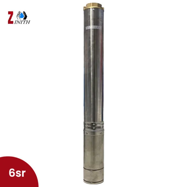 Pompe Immergée Zinith 6SR30 – Triphasée – DN 3" (6SR30/13 – 17,5 HP – HMT 26–195 m)